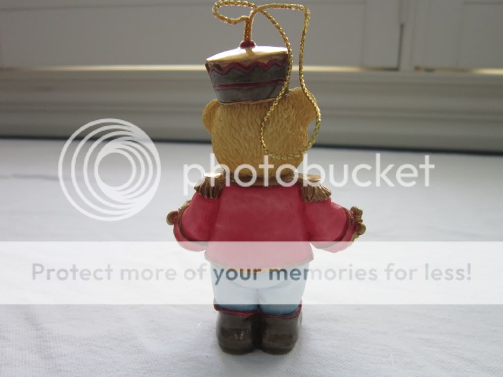 有关以下物品的详细资料: cherished teddies – toy soldier 1996